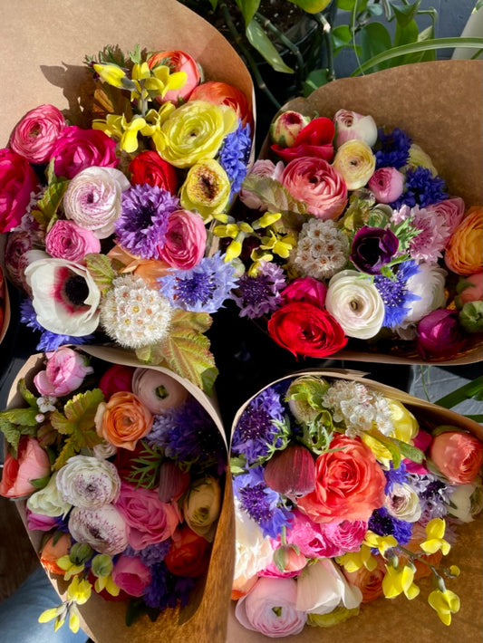 TERRIE'S DANCE Wrapped Bouquet
